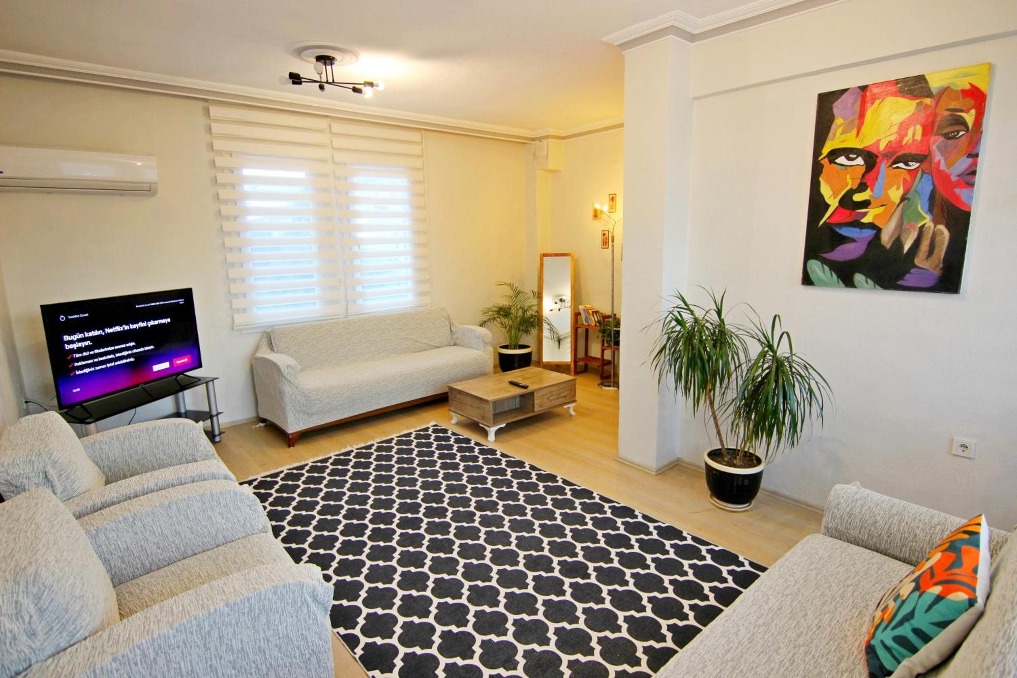 Ozkan Apartment - Fethiye Center Fully Furnished 50Mbps Wifi Netflix 외부 사진