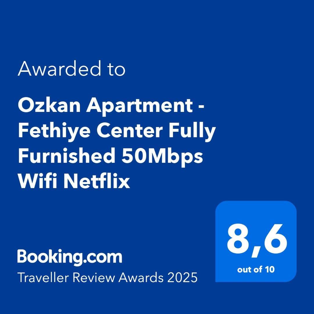 Ozkan Apartment - Fethiye Center Fully Furnished 50Mbps Wifi Netflix 외부 사진